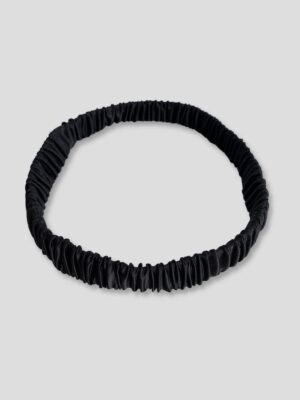 Jedwabna-opaska-do-włosów-mini-czarna-SENSILK-01