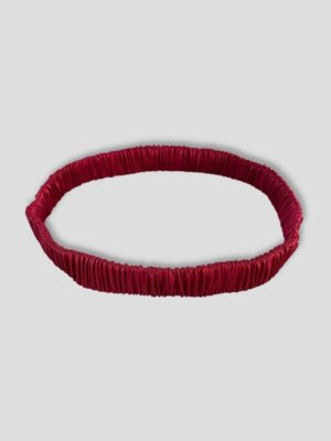 Jedwabna-opaska-do-włosów-mini-czerwona-SENSILK-02