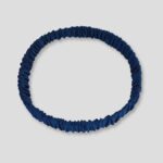 Jedwabna-opaska-do-włosów-mini-granatowa-SENSILK-01
