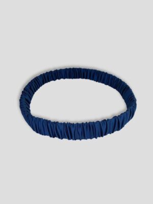 Jedwabna-opaska-do-włosów-mini-granatowa-SENSILK-02