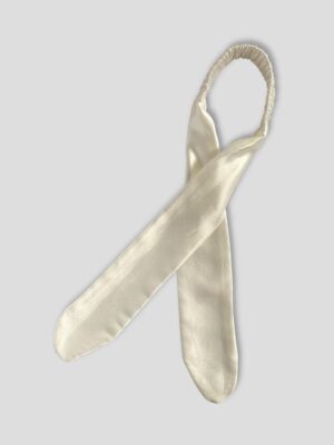 Jedwabna-opaska-do-włosów-wiązana-ecru-SENSILK-02