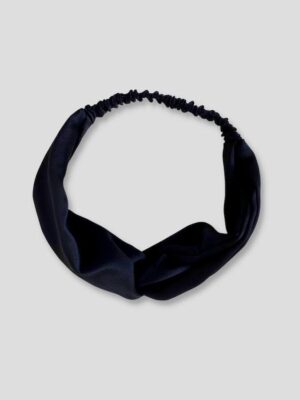 Jedwabna-opaska-do-włosów-z-ozdobnym-splotem-czarna-SENSILK-01