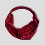 Jedwabna-opaska-do-włosów-z-ozdobnym-splotem-czerwona-SENSILK-01