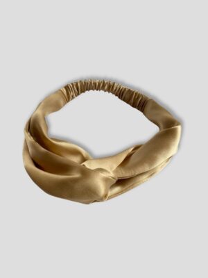 Jedwabna-opaska-do-włosów-z-ozdobnym-splotem-złota-SENSILK-01