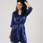 jedwabny-szlafrok-damski-krotki-granatowy-SENSILK