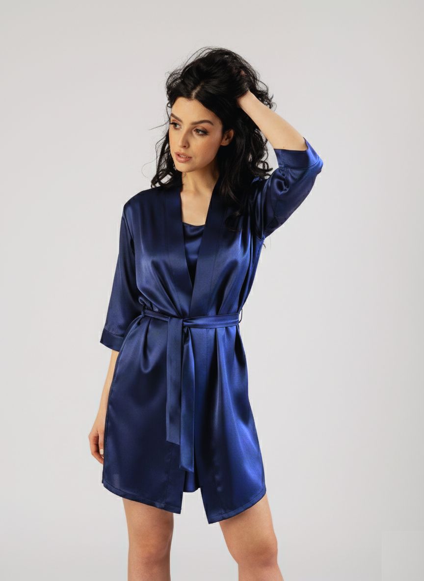 jedwabny-szlafrok-damski-krotki-granatowy-SENSILK