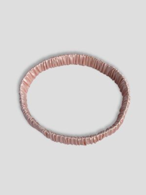 Jedwabna-opaska-do-włosów-mini-jasny-róż-SENSILK-01