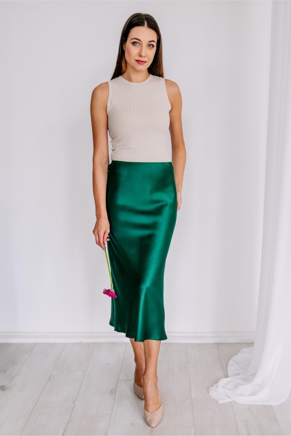 Jedwabna-spodnica-MAXI-Butelkowa-Zielen-SENSILK-01