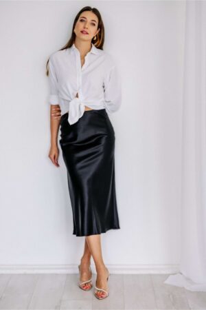 Jedwabna-spodnica-MAXI-Czarny-SENSILK-00