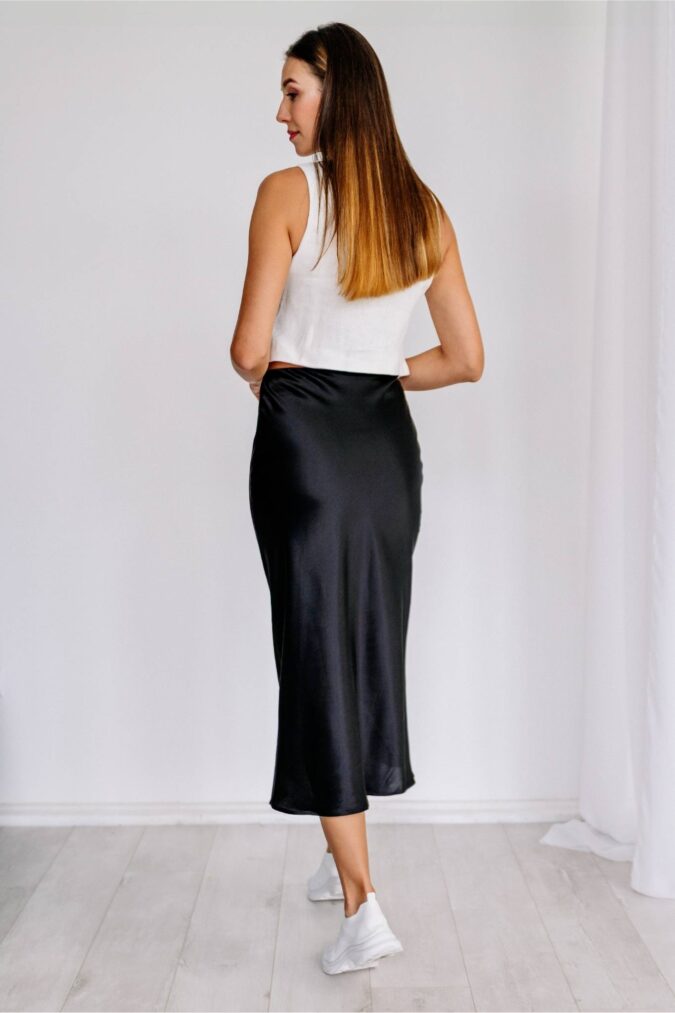 Jedwabna-spodnica-MAXI-Czarny-SENSILK-03