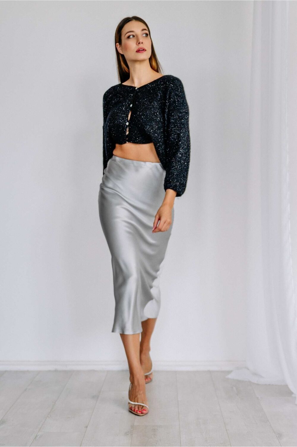 Jedwabna-spodnica-MAXI-Jasny-Szary-SENSILK-05