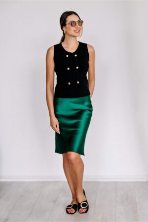 Jedwabna-spodnica-MIDI-Butelkowa-Zielen-SENSILK-01